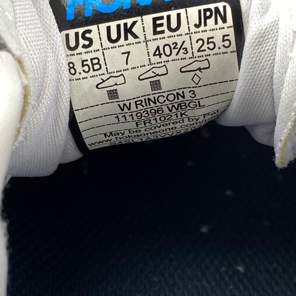 ❌SOLD❌Size 8.5 - Women’s Hoka One rincon 3 multicolor shoes - Picture 8 of 8